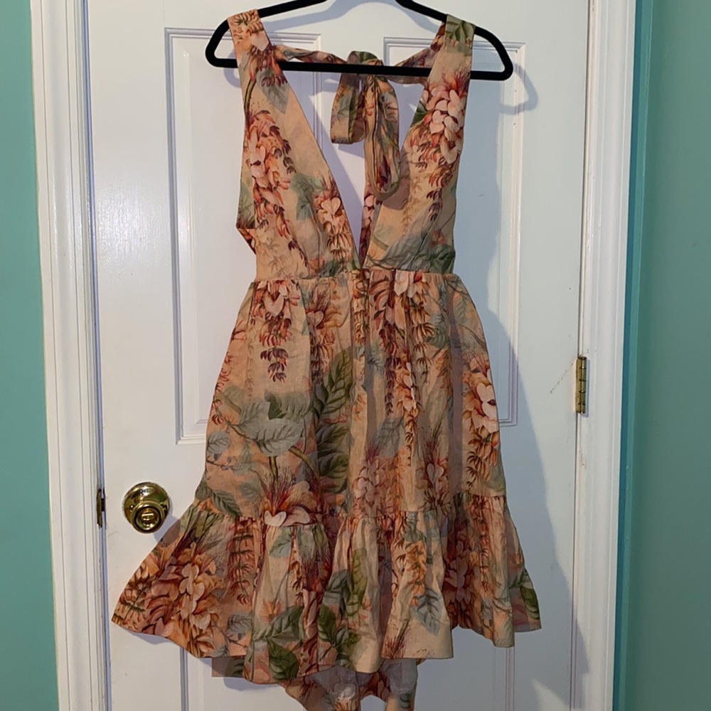 Brand New Zimmermann Backless Dress Size 3 (8-10 US) - Picture 8 of 9